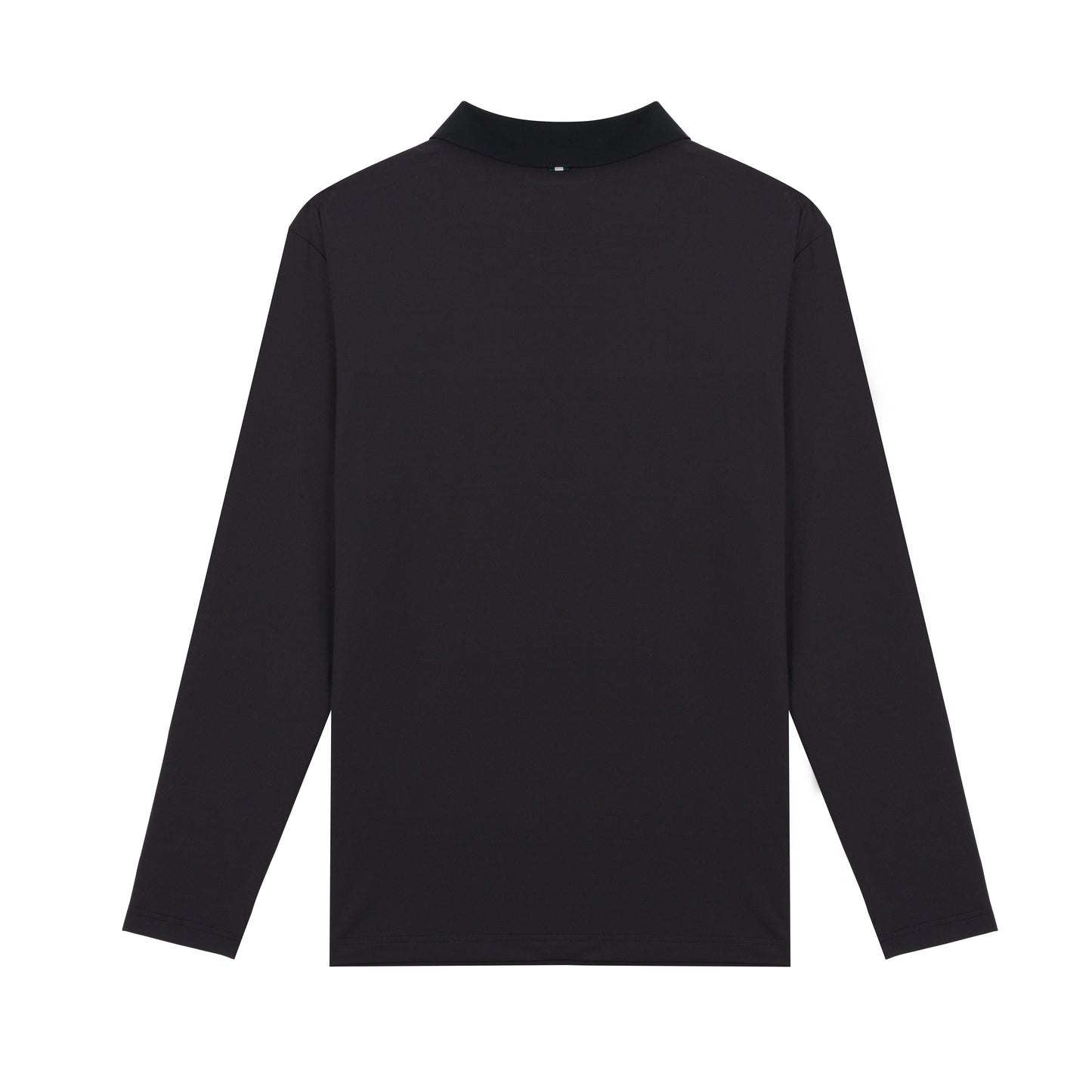 Men's Renoir Long Sleeves Polo T-Shirt Black