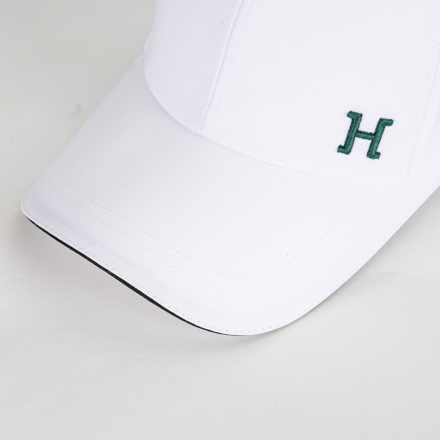 Unisex Normandie Basic Logo Cap White