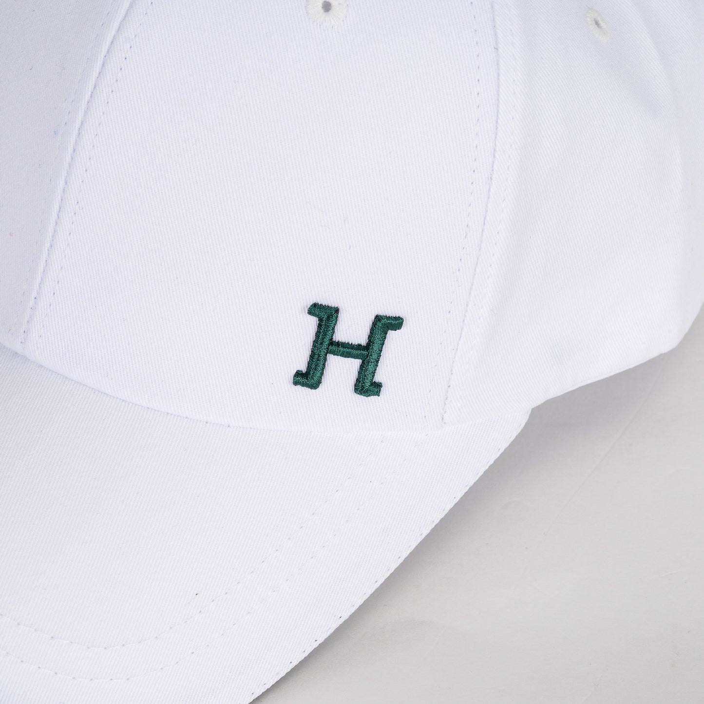 Unisex Normandie Basic Logo Cap White