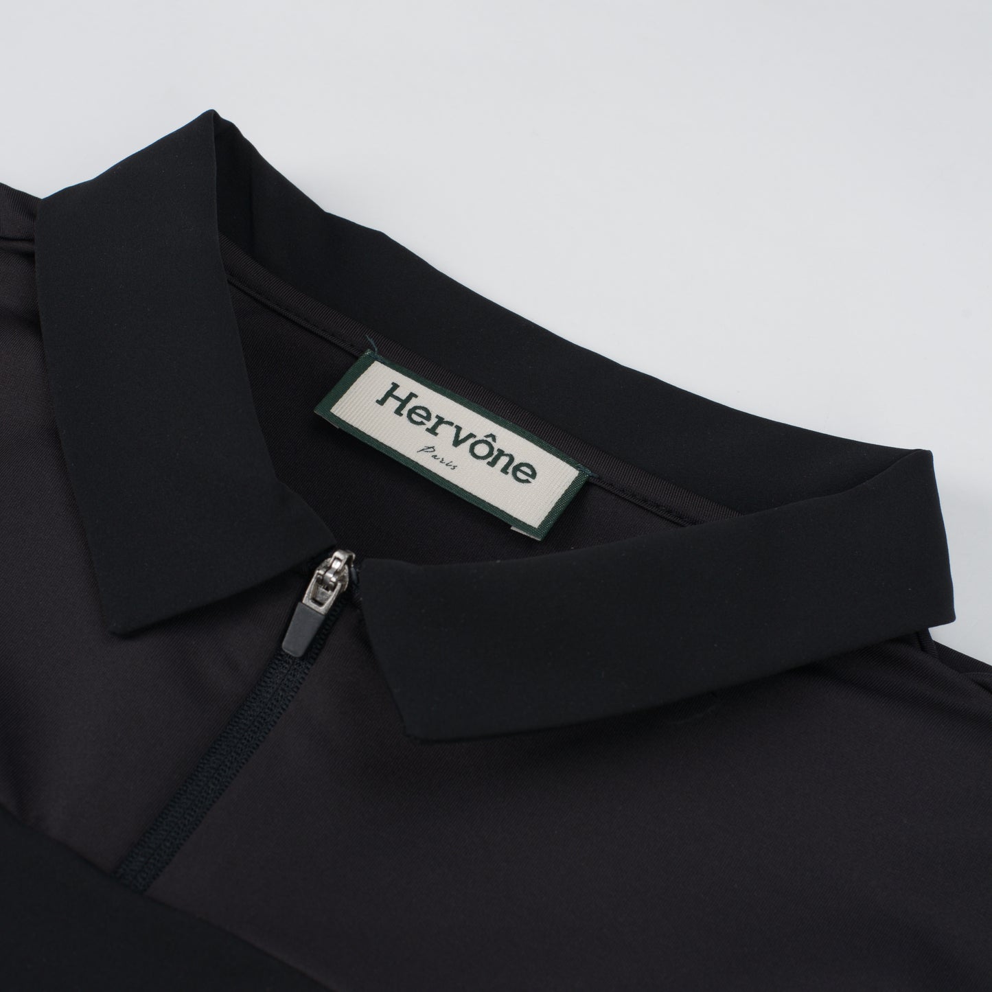 Women's Renoir Long Sleeves Polo Shirt Black