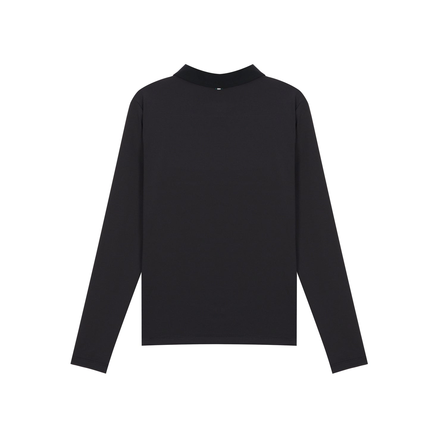 Women's Renoir Long Sleeves Polo T-Shirt Black