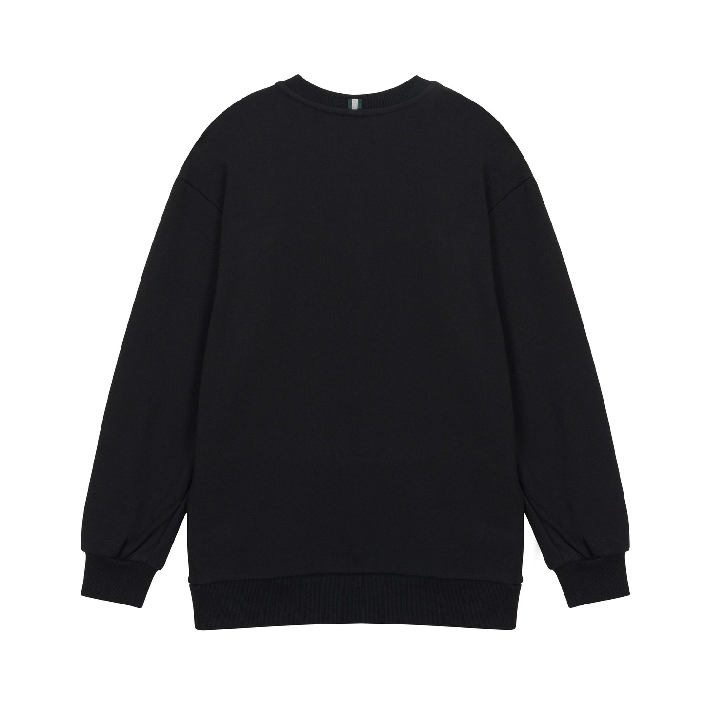 Hervone 유니섹스 아르센 크루넥 셔츠 BLACK