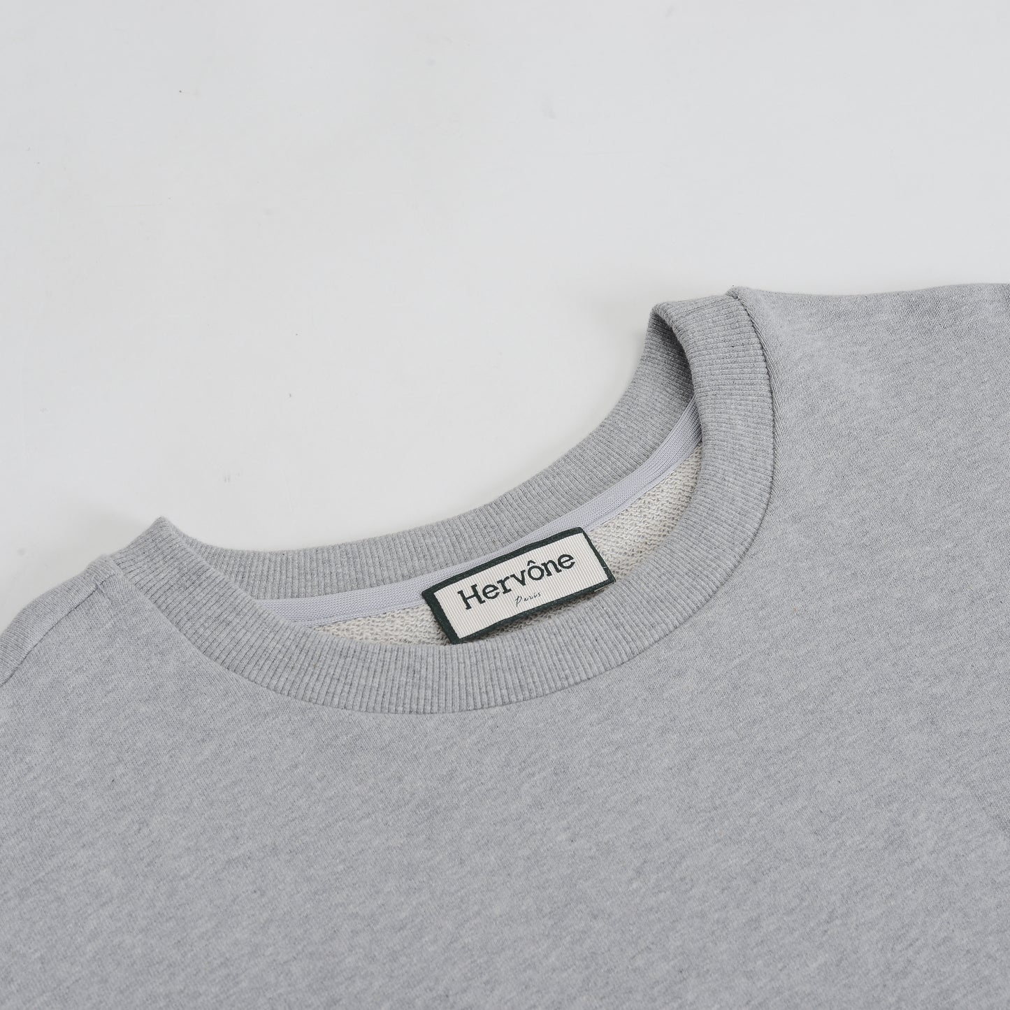 Hervone 유니섹스 아르센 크루넥 셔츠 M.GREY