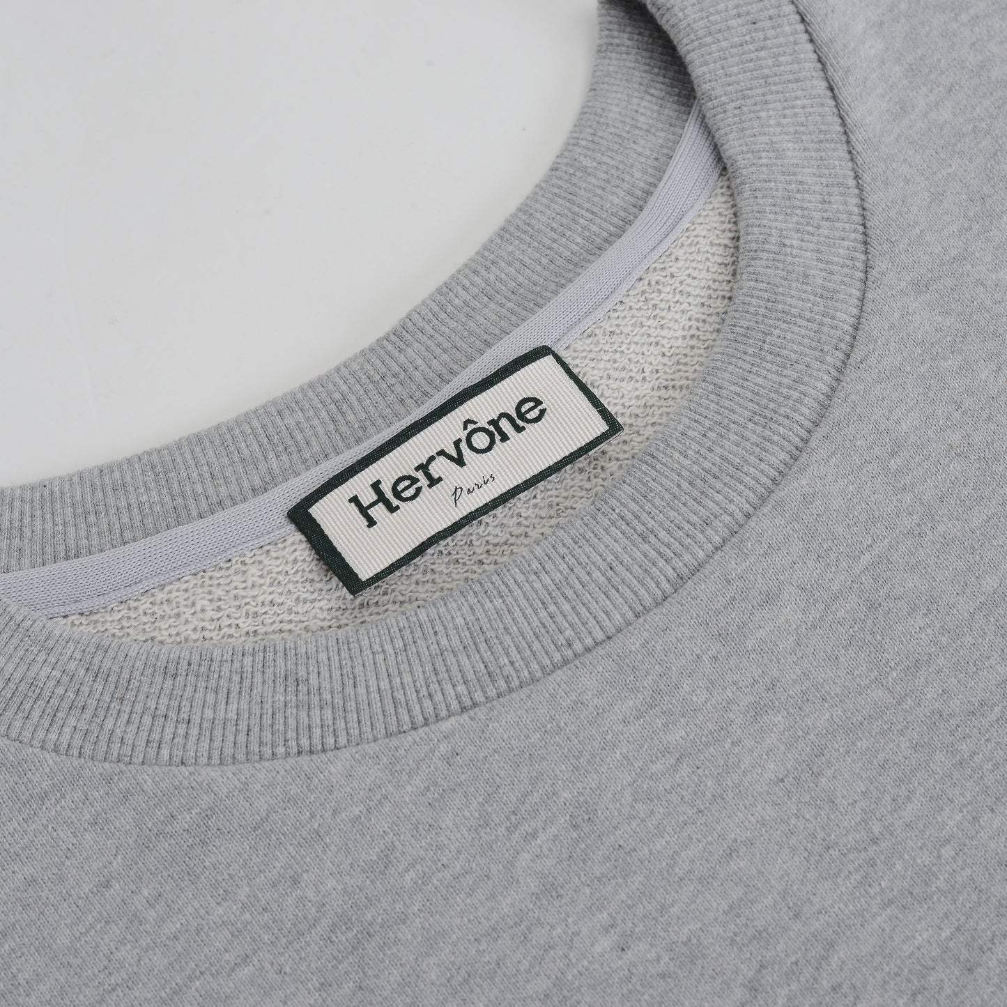 Hervone 유니섹스 아르센 크루넥 셔츠 M.GREY