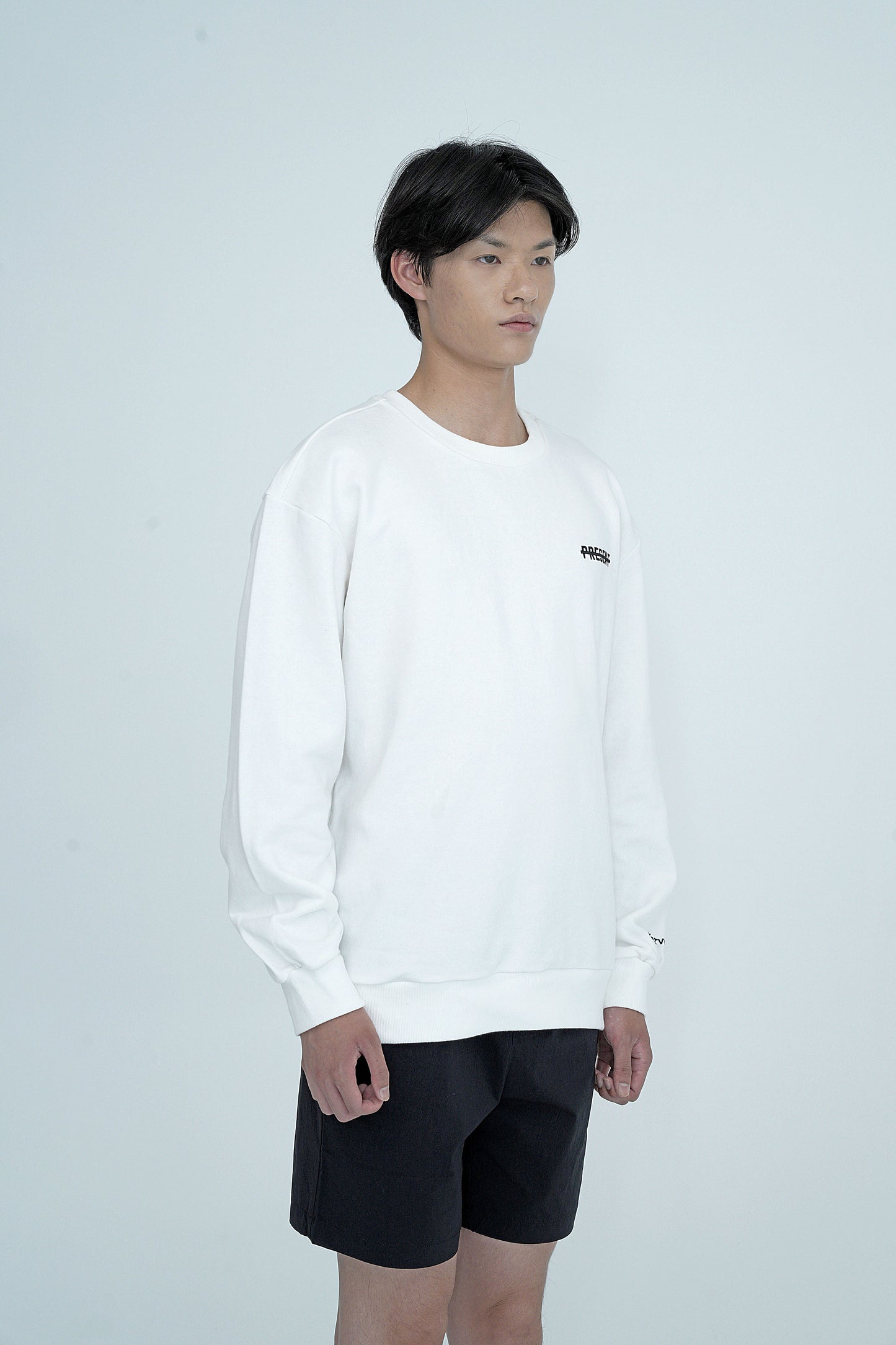 Hervone 유니섹스 아르센 크루넥 셔츠 WHITE(IVORY)