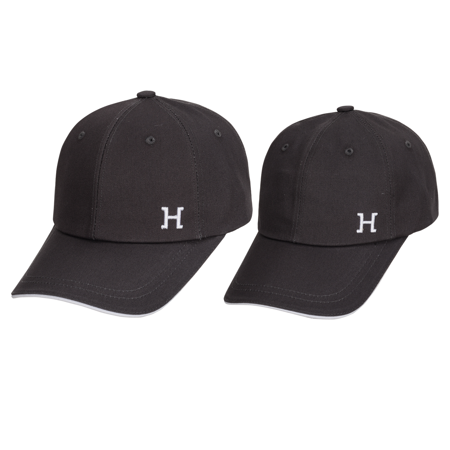 Unisex Normandie Basic Logo Cap Charcoal