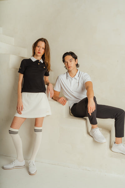 남성용 마티스 폴로 화이트