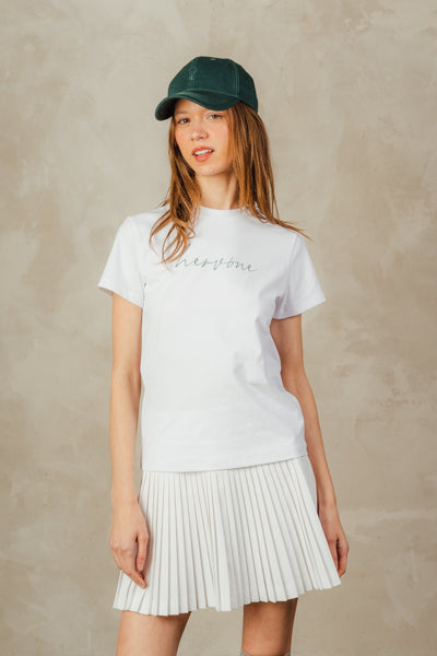 Unisex Clémont Logo T-Shirt White