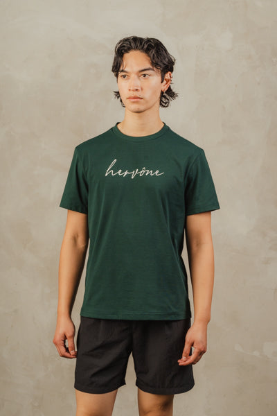 Unisex Clémont Logo T Shirt Dark Green