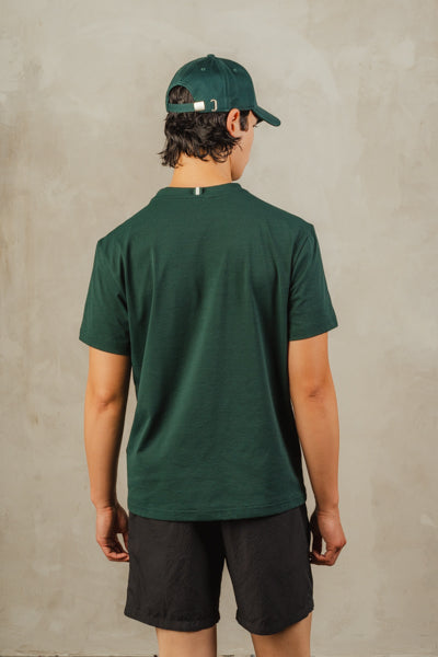Unisex Clémont Logo T Shirt Dark Green