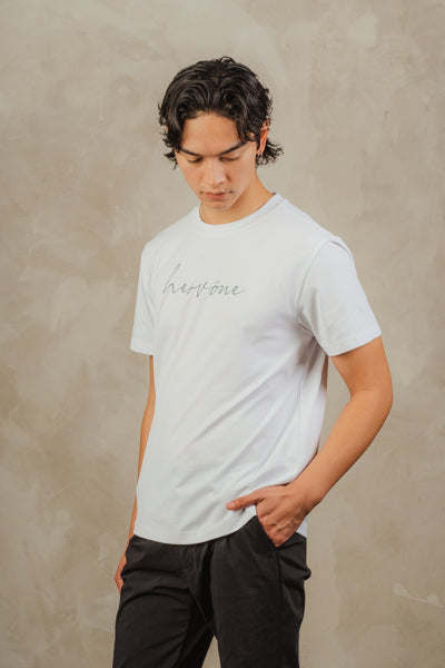 Unisex Clémont Logo T-Shirt White