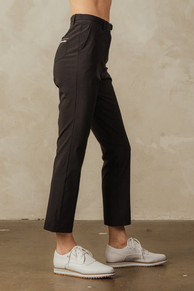 Women's Jeanne Belted Pants Black