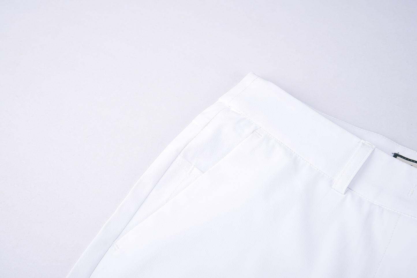 여성용 Jeanne 벨트 팬츠 화이트