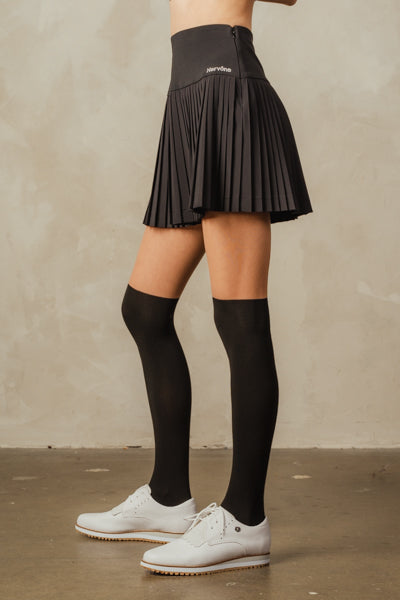 Women's Ella Pleated Skirt Black