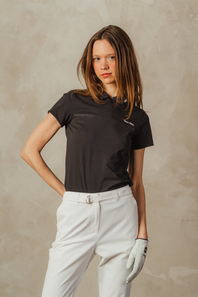 여성용 제이드 폴로 블랙