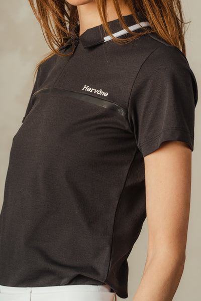 여성용 제이드 폴로 블랙