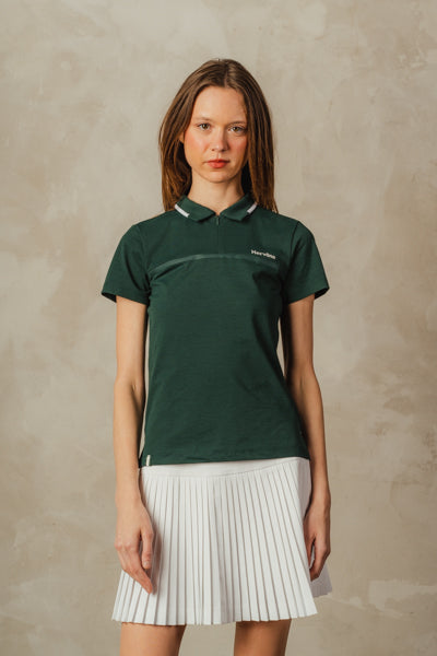 Women's Jade Polo Dark Green