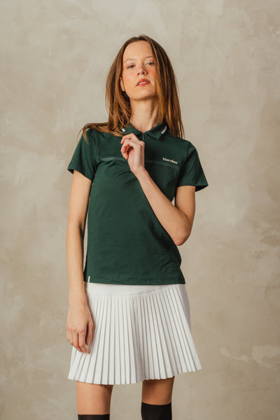 Women's Jade Polo Dark Green