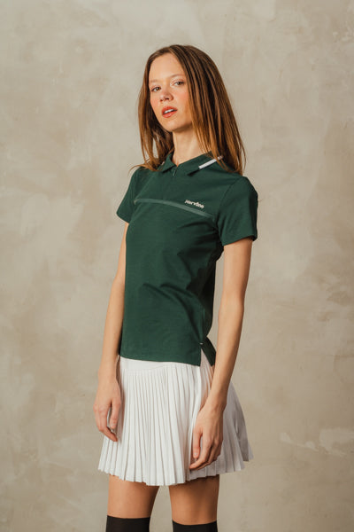 Women's Jade Polo Dark Green