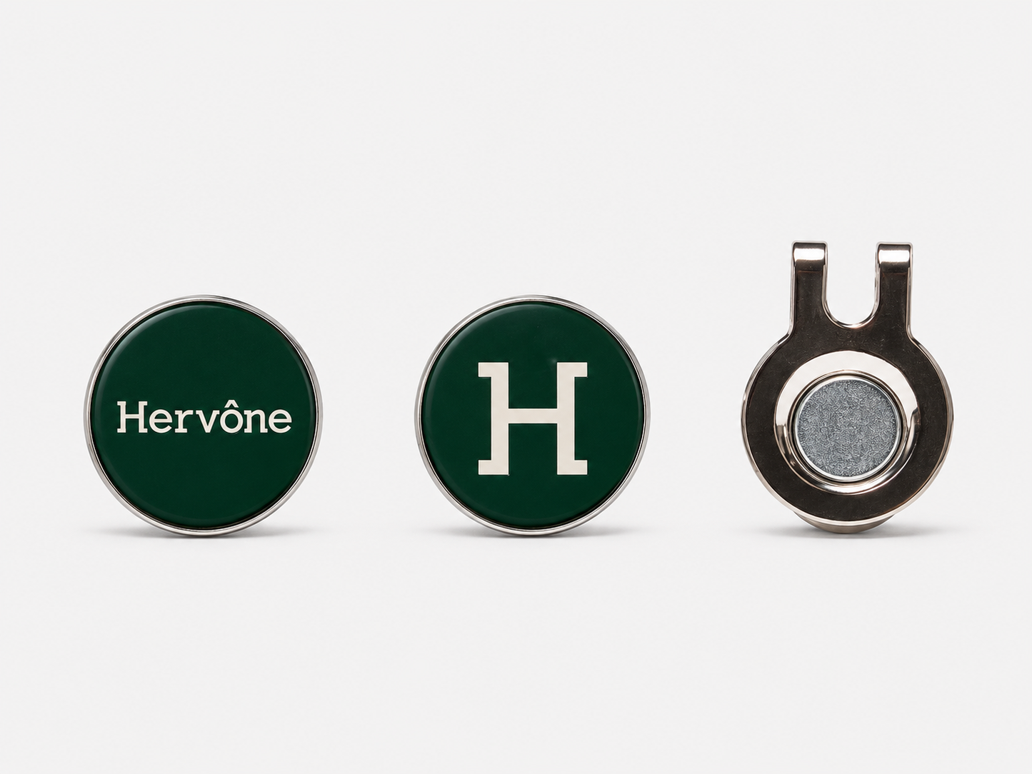 Hervone Ball Marker - Clover / Hervone / Smile (1+1)