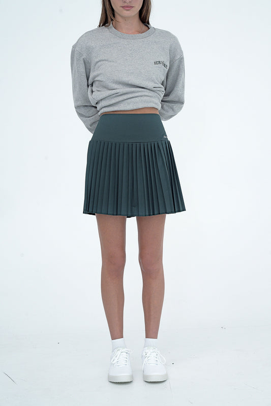 Women's Ella Jersey Skirts D.GREEN (version.2)