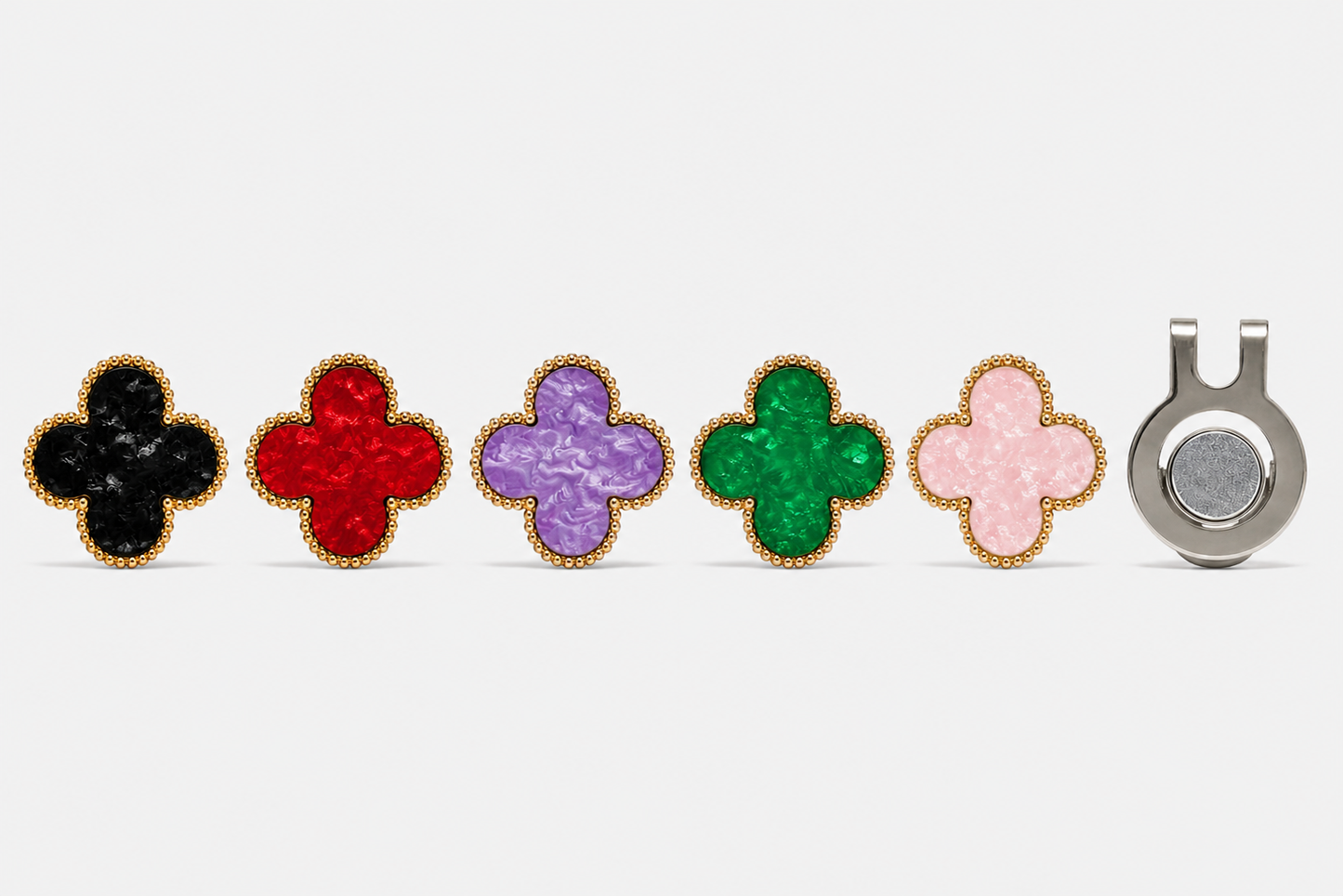 Hervone Ball Marker - Clover / Hervone / Smile (1+1)